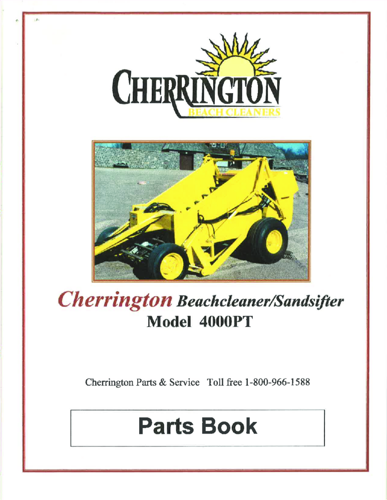 Genuine Cherrington Spare Parts for Reliable Upkeep BeachTech